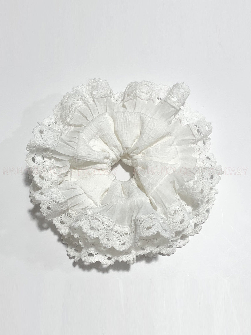 Cool White Moon Super Fairy With Lace Trim