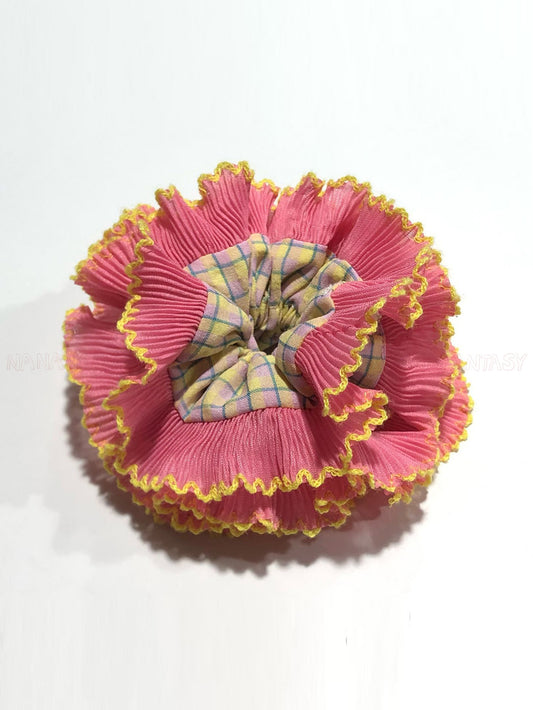 Fairy Lace Trim Bright Pink And Yellow