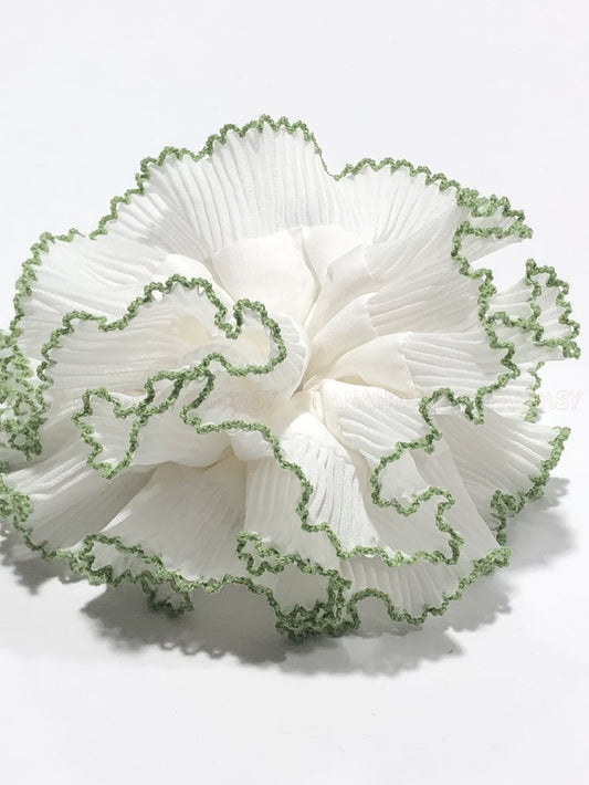 Fairy Lace Trim Fresh White And Green