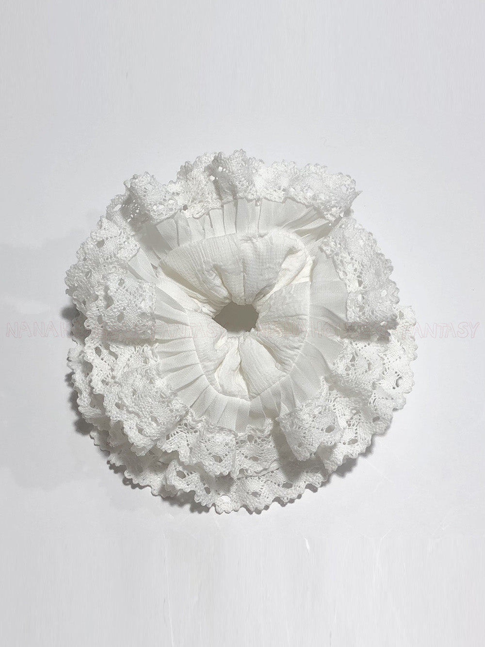 Cool White Moon Super Fairy With Lace Trim