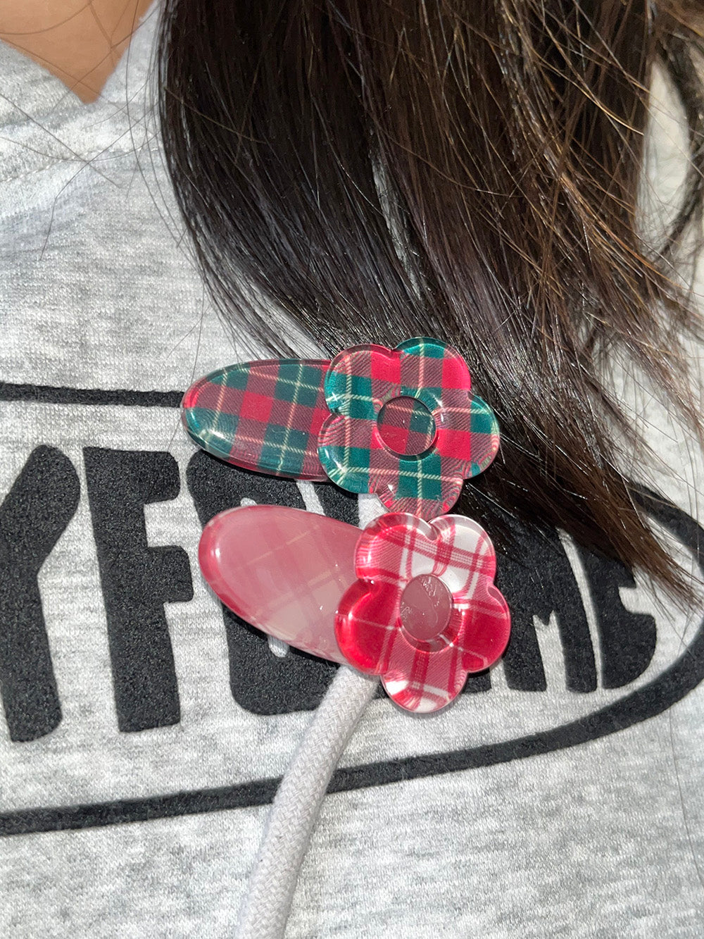 Hair Clips A Little Flower