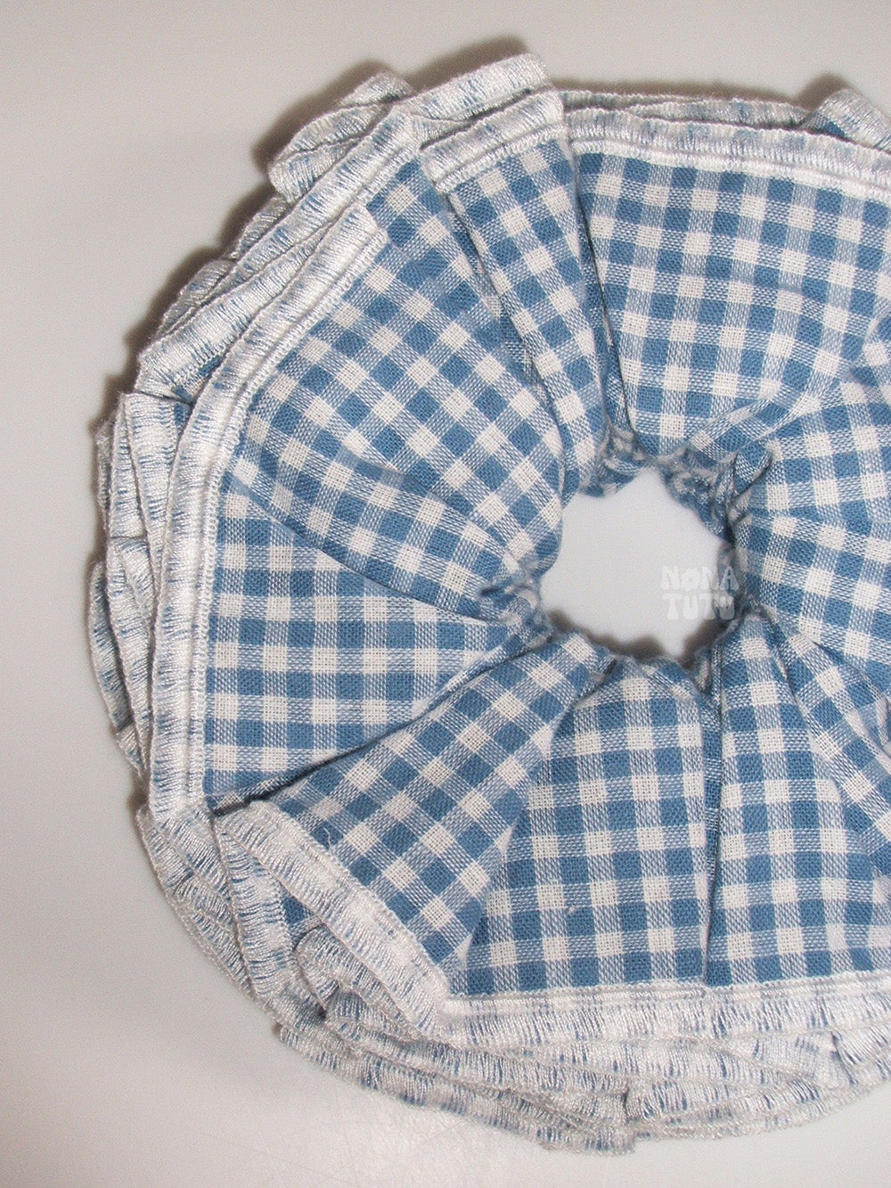 Icing Check Scrunchie