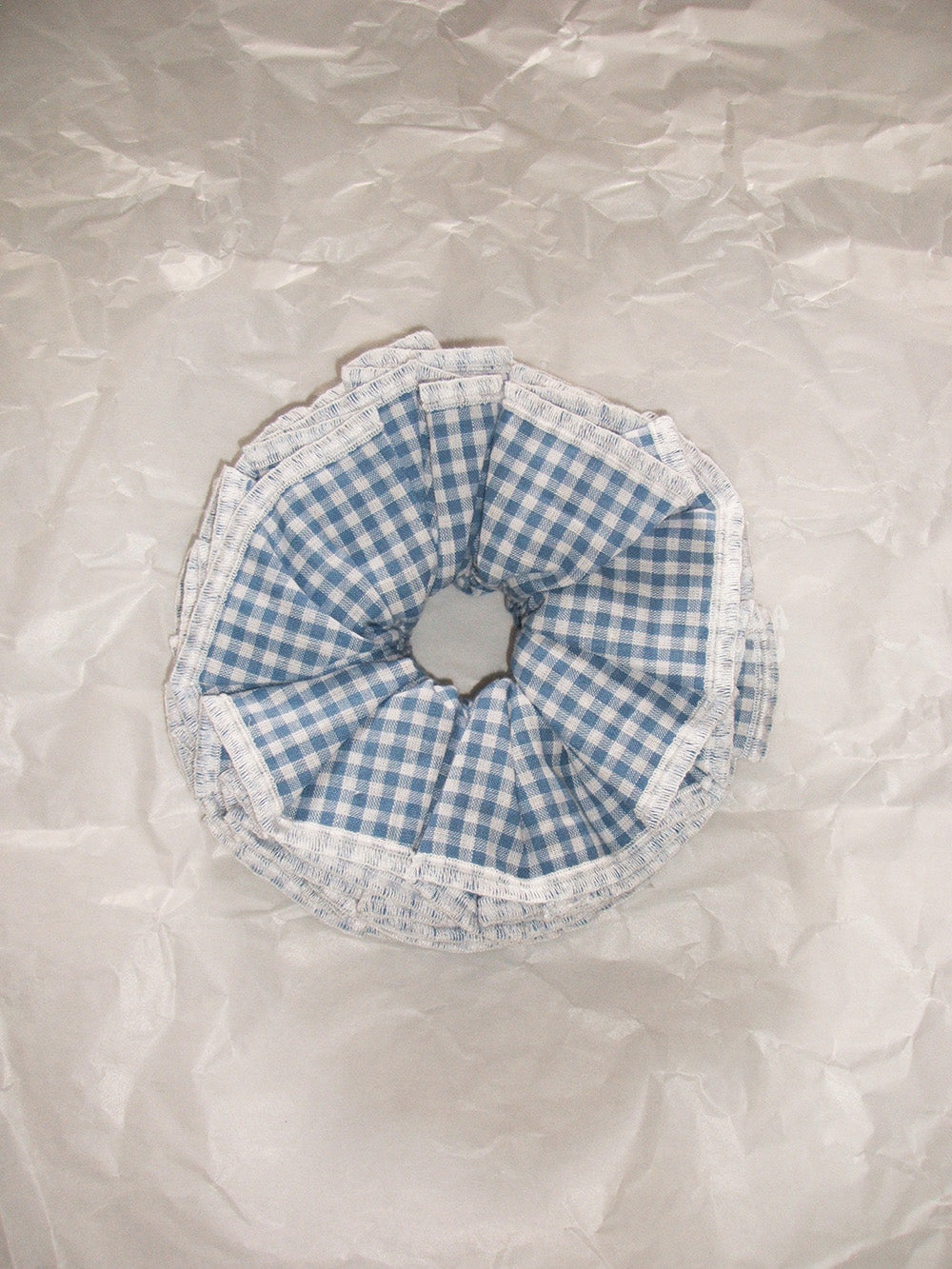 Icing Check Scrunchie
