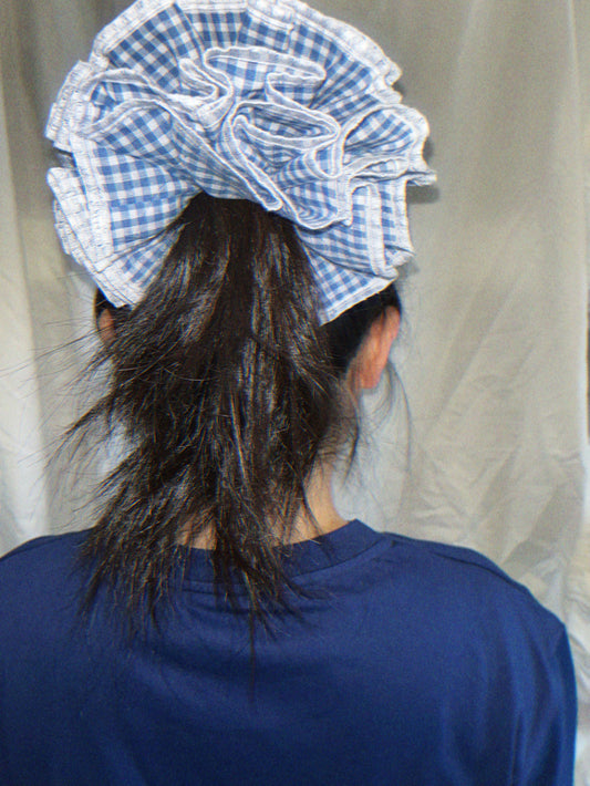 Icing Check Scrunchie