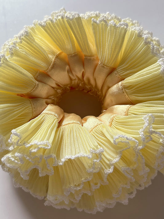 TUTU Yellow Scrunchie