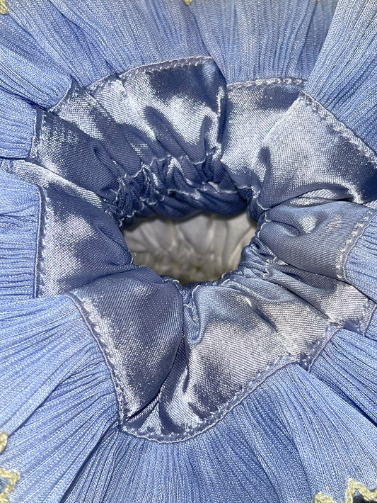 TUTU Little Blue Scrunchie