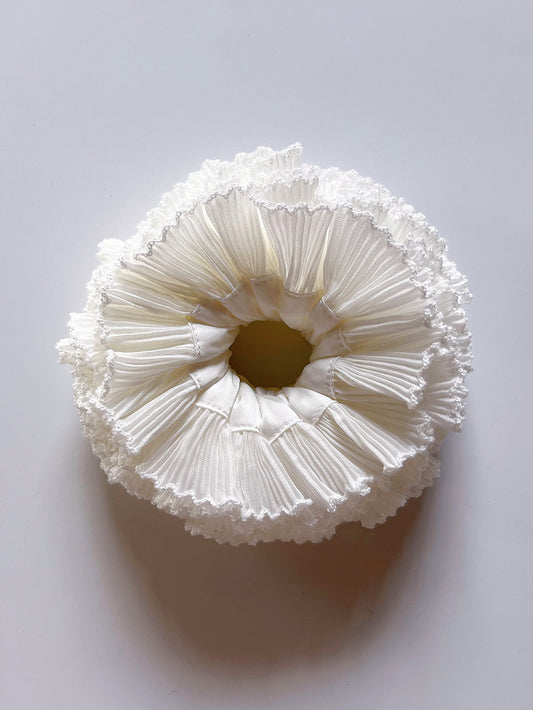 Scrunchie TUTU Pure White
